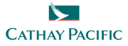 a logo with blue text